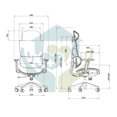 Fauteuil bureau ergonomique Executive