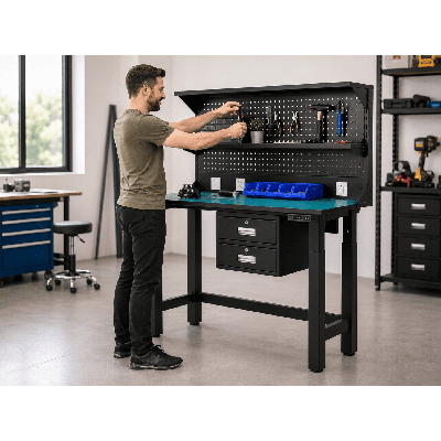 Établi Industriel Électrique 300kg Antistatique ESD