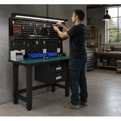 Établi Industriel Électrique 300kg Antistatique ESD