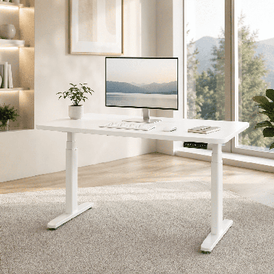 Châssis Bureau Assis-Debout Double Moteur - Mieux Chez Nous