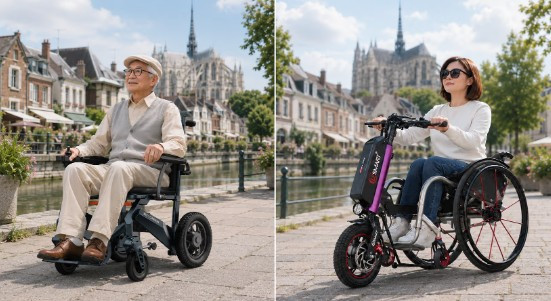 Handbike ou Fauteuil Électrique : Quelle mobilité choisir à Amiens ?