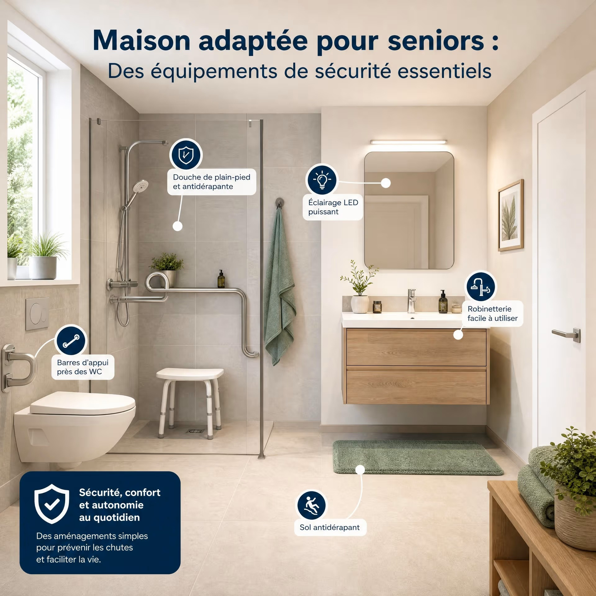 Sécuriser le domicile senior à Amiens : les priorités pour l'autonomie