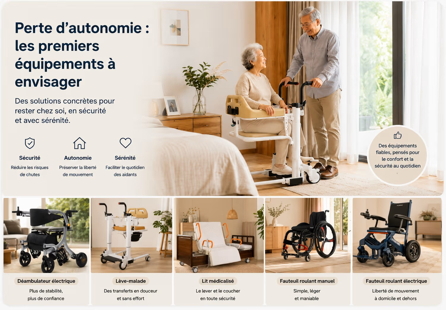 Maintien à domicile à Amiens : les équipements essentiels pour préserver votre autonomie
