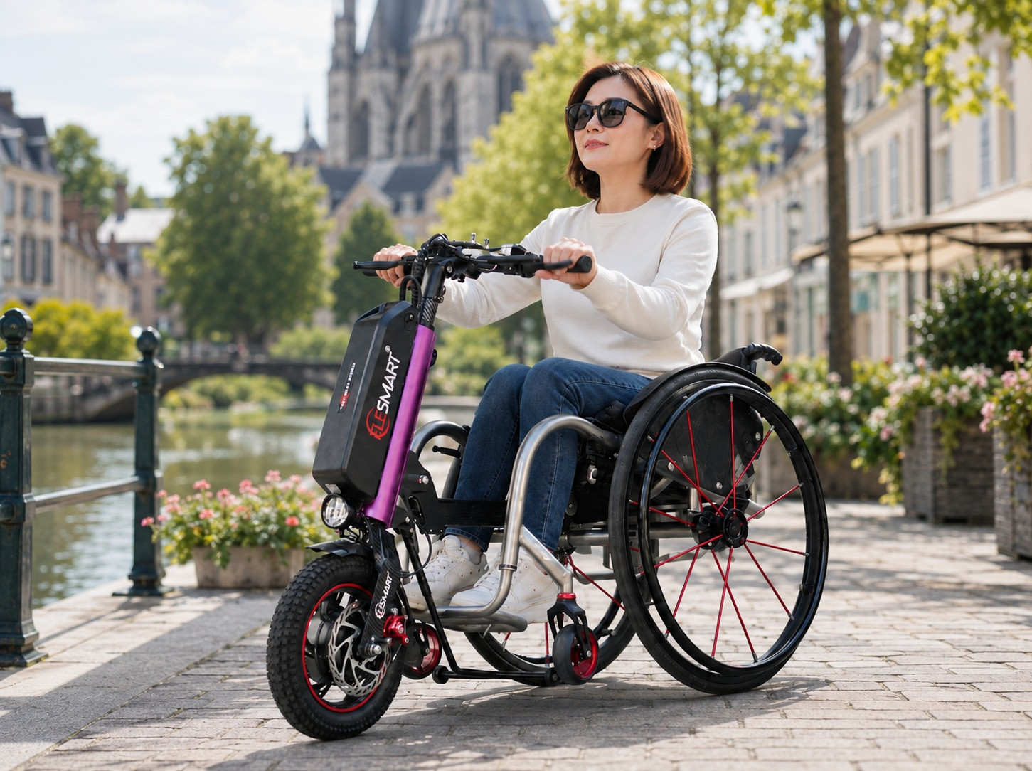 Handbike électrique à Amiens : gagnez en autonomie