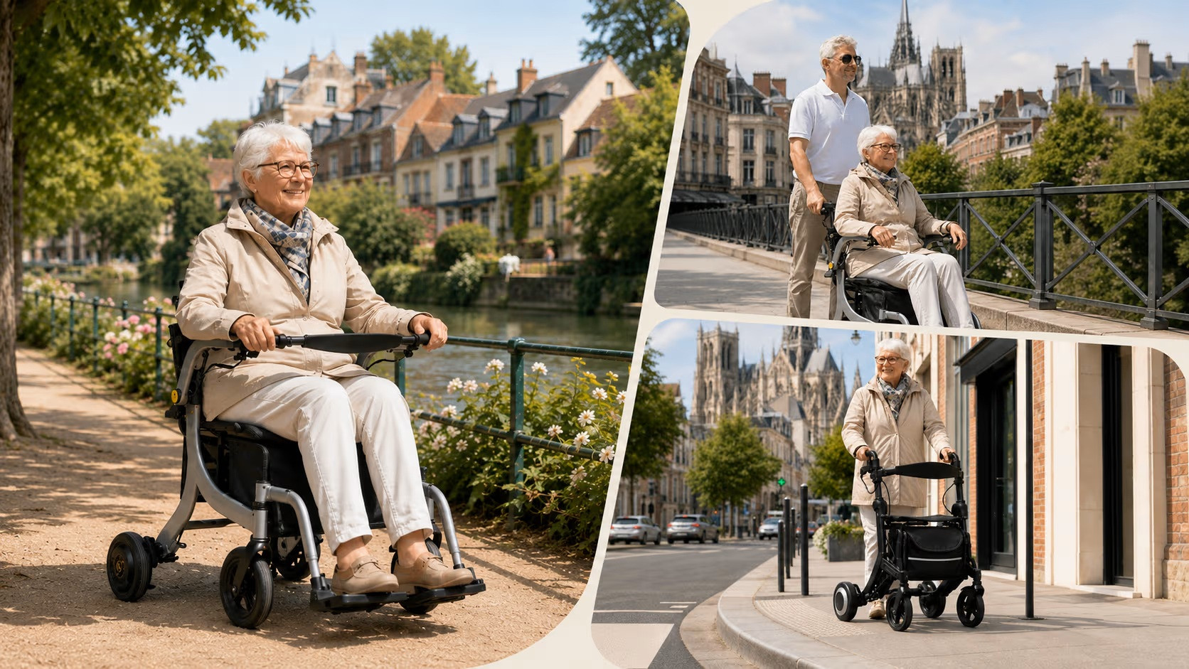 Déambulateur et fauteuil électrique en un seul appareil : gagnez en mobilité