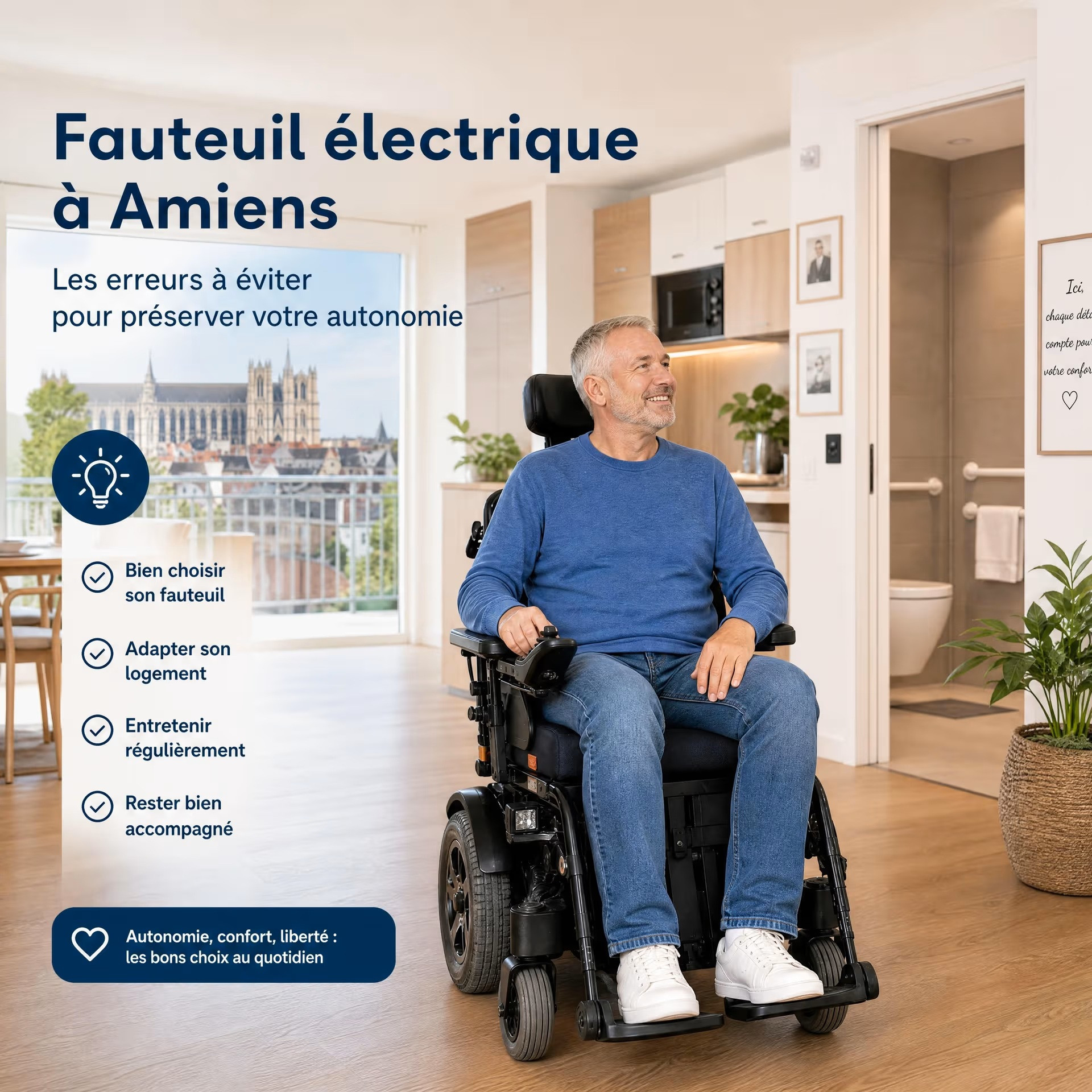 Fauteuil roulant électrique à Amiens : les erreurs à éviter